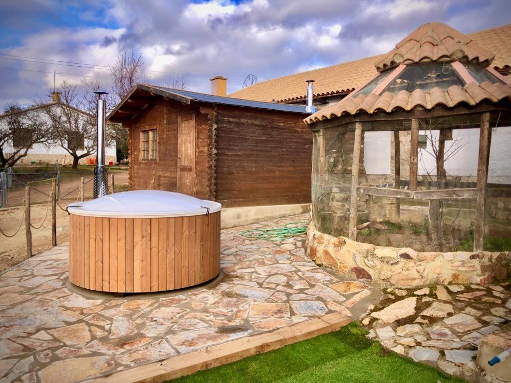 Casa rural en una finca de 300 ha reg 49426 Manganeses de la Polvorosa Exterior foto