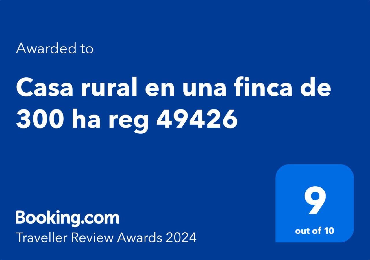 Casa rural en una finca de 300 ha reg 49426 Manganeses de la Polvorosa Exterior foto